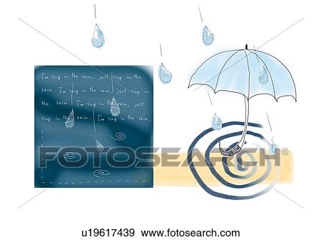 Rainy season View Large Illustration Stock Illustration - Rainy season. Fotosearch