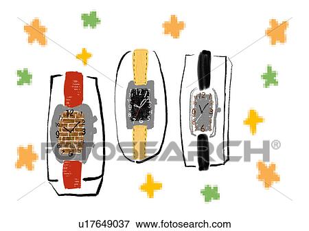 Watch Image View Large Illustration Stock Illustration - Watch Image. Fotosearch