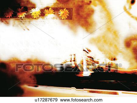 Stock Illustration - Illustration, Digital Composite, Composite Image, Digitally Generated Image. Fotosearch