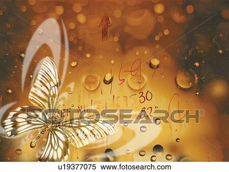 Stock Illustration - Arrangement, Complex, Butterfly, Art, Animal. Fotosearch