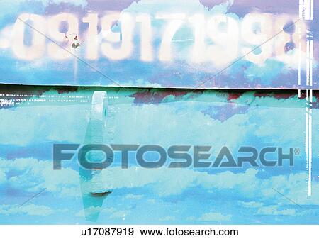 Art, Complex, Clouds, Blue, Arrangement View Large Illustration Stock Illustration - Art, Complex, Clouds, Blue, Arrangement. Fotosearch