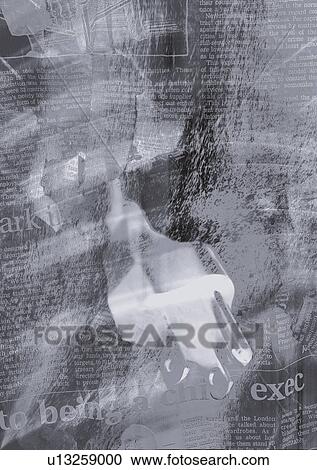 Clipart - Art, Complex, B/W, Black And White, Arrangement. Fotosearch