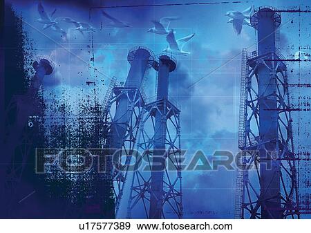 Group Of Animals, Outdoor View Large Illustration Stock Illustration - Group Of Animals, Outdoor. Fotosearch