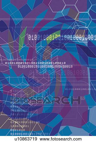 Stock Illustration - Illustration, Digital Composite, Digitally Generated Image. Fotosearch