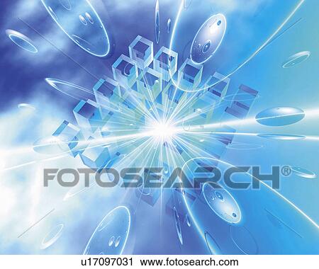 Light and cubes shaping square, high angle view, Computer Graphics, composition, differential focus View Large Photo Image Stock Image - Light and cubes shaping square, high angle view, Computer Graphics, composition, differential focus. Fotosearch