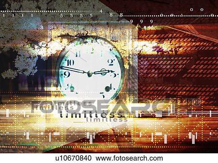 Clock face superimposed on a brown background View Large Photo Image Stock Image - Clock face superimposed on a brown background. Fotosearch