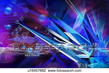 Drawing - computer design, appearance, layer, characters, alphabets, overlay, artwork. Fotosearch
