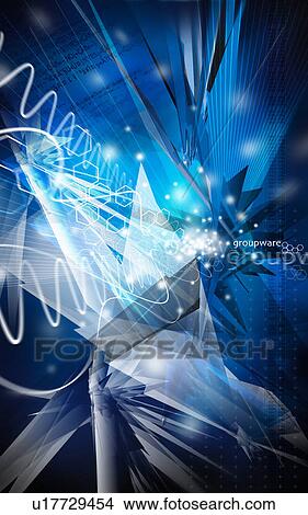Stock Illustration - design, digital design, layer, pattern. Fotosearch