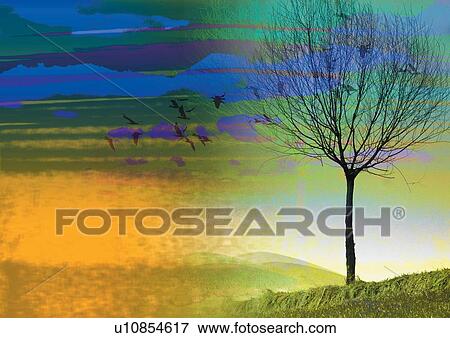 artistic, blur, birds, autumn, art form View Large Photo Image Stock Photo - artistic, blur, birds, autumn, art form. Fotosearch