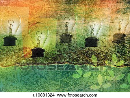 Picture - artistic, bulb, blurry, blur, art form. Fotosearch