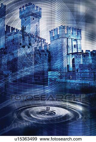 Stock Photo - pattern, blur, picture, graphic, imagination, abstract, representation. Fotosearch