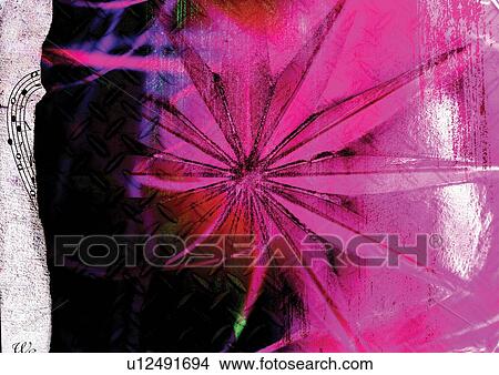 Picture - purple, blur, idea, modern art, view, vision. Fotosearch