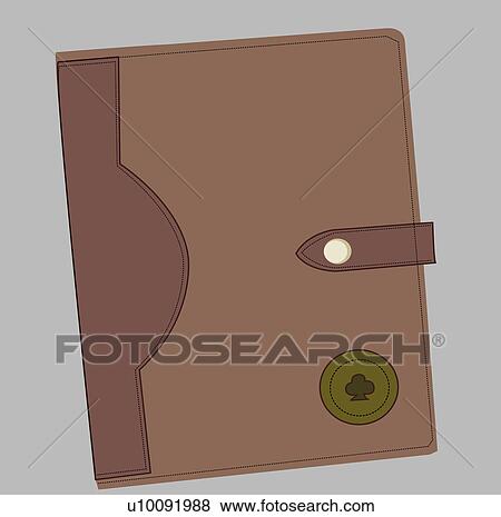 Close-up of a diary organizer View Large Illustration Stock Illustration - Close-up of a diary organizer. Fotosearch