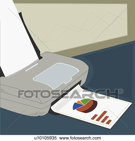 Close-up of a fax machine View Large Illustration Stock Illustration - Close-up of a fax machine. Fotosearch