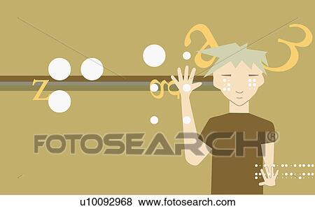 Close-up of a person waving View Large Illustration Stock Illustration - Close-up of a person waving. Fotosearch