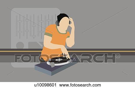 Clip Art - Close-up of a party do. Fotosearch