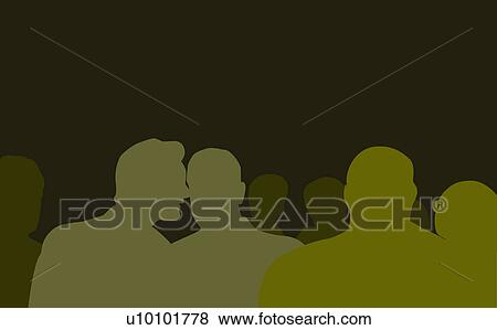 Silhouette of two men whispering View Large Illustration Stock Illustration - Silhouette of two men whispering. Fotosearch