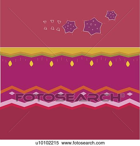 Three stars on a Traditional American Indian pattern View Large Illustration Stock Illustration - Three stars on a Traditional American Indian pattern. Fotosearch