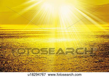The golden ocean, Japan, composition, computer graphics View Large Photo Image Stock Photo - The golden ocean, Japan, composition, computer graphics. Fotosearch