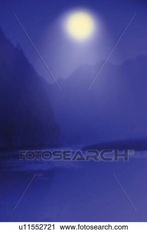 The moonlight above the river, Japan, composition, computer graphics, soft focus View Large Photo Image Stock Image - The moonlight above the river, Japan, composition, computer graphics, soft focus. Fotosearch