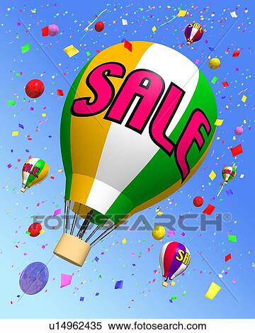 Balloon with word "SALE" flying in the sky View Large Photo Image Stock Photography - Balloon with word "SALE" flying in the sky. Fotosearch