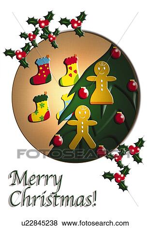 Painting of Christmas ornaments, Illustration View Large Illustration Stock Illustration - Painting of Christmas ornaments, Illustration. Fotosearch