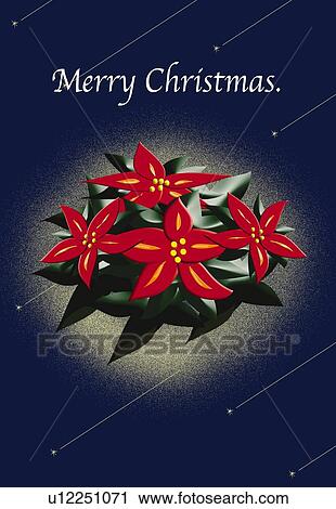 Clip Art - Painting of holly tree, Illustration. Fotosearch