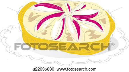 Apple Tarte, Illustrative Technique View Large Illustration Clipart - Apple Tarte, Illustrative Technique. Fotosearch