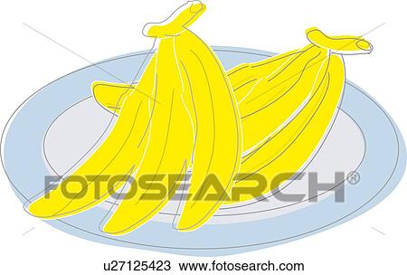 Banana, Illustrative Technique View Large Illustration Drawing - Banana, Illustrative Technique. Fotosearch