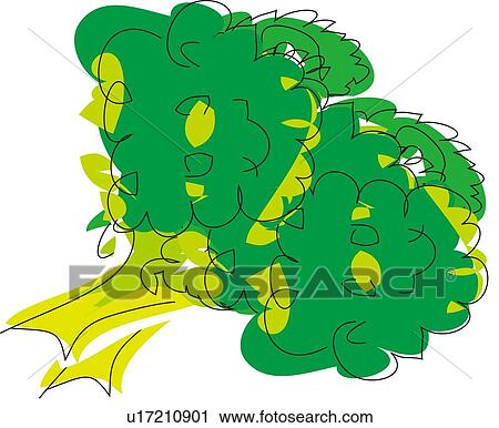 Clip Art - Calabrese, Illustrative Technique. Fotosearch