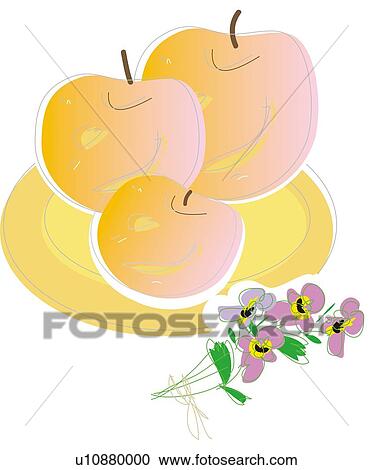 Clipart - Pear, Illustrative Technique. Fotosearch