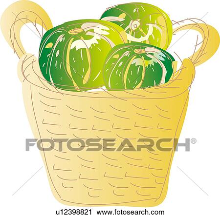 Pumpkin, Illustrative Technique View Large Illustration Clip Art - Pumpkin, Illustrative Technique. Fotosearch