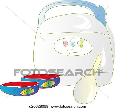 Rice Paddle, Illustrative Technique View Large Illustration Stock Illustration - Rice Paddle, Illustrative Technique. Fotosearch