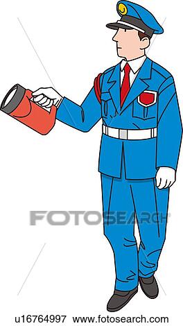 Stock Illustration - Guardman, Illustrative Technique. Fotosearch