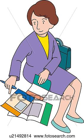 Insurance Diplomat, Illustrative Technique View Large Illustration Stock Illustration - Insurance Diplomat, Illustrative Technique. Fotosearch