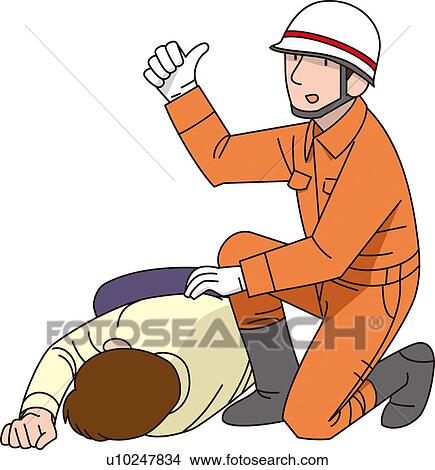 Rescue Team, Illustrative Technique View Large Illustration Stock Illustration - Rescue Team, Illustrative Technique. Fotosearch