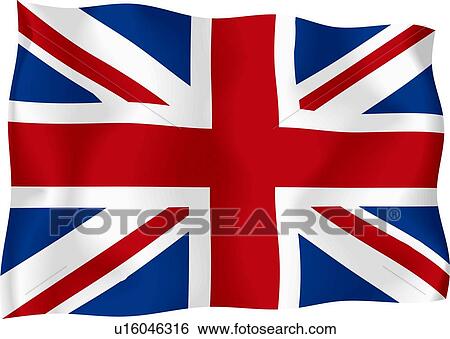 British flag View Large Illustration Stock Illustration - British flag. Fotosearch