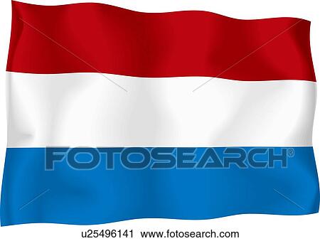 Dutch flag View Large Illustration Clip Art - Dutch flag. Fotosearch