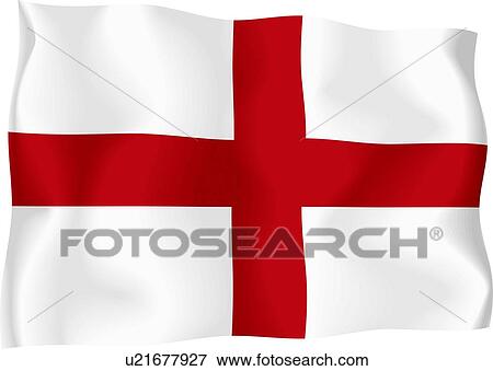 Stock Illustration - English flag. Fotosearch