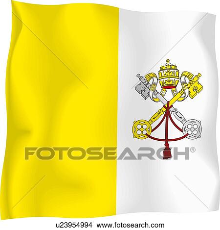 Flag of Vatican City View Large Illustration Stock Illustration - Flag of Vatican City. Fotosearch