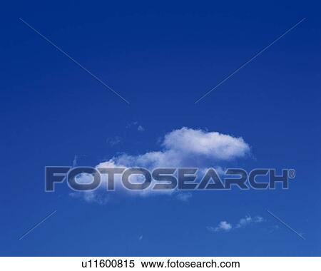 Stock Photography - Blue sky and Clouds, Low angle view. Fotosearch