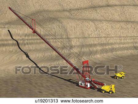 Image of a Huge Red-colored Crane, High Angle View, Side View, Far View, Illustration View Large Illustration Drawing - Image of a Huge Red-colored Crane, High Angle View, Side View, Far View, Illustration. Fotosearch