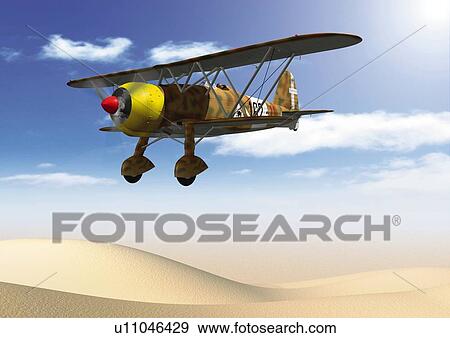 Air Force Plane, CG, Illustration, Low Angle View View Large Illustration Stock Illustration - Air Force Plane, CG, Illustration, Low Angle View . Fotosearch