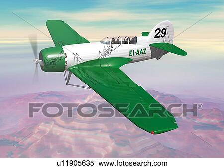 Aircraft, CG, Illustration, High Angle View View Large Illustration Stock Illustration - Aircraft, CG, Illustration, High Angle View . Fotosearch
