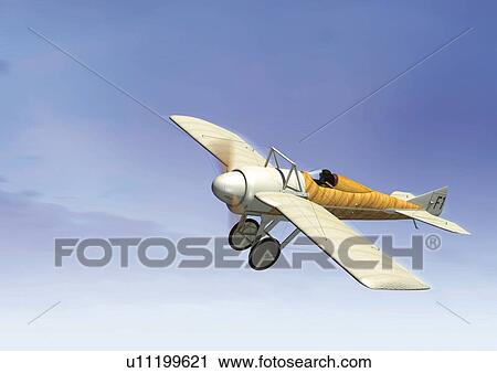 Aircraft, CG, Illustration, Low Angle View View Large Illustration Clip Art - Aircraft, CG, Illustration, Low Angle View . Fotosearch