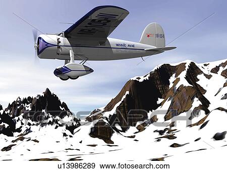 Stock Illustration - Aircraft, CG, Illustration, Low Angle View . Fotosearch