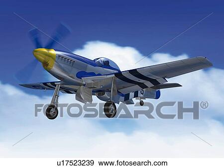 Aircraft, CG, Illustration, Low Angle View View Large Illustration Stock Illustration - Aircraft, CG, Illustration, Low Angle View. Fotosearch
