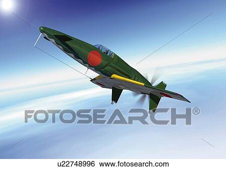 Aircraft, CG, Illustration View Large Illustration Stock Illustration - Aircraft, CG, Illustration . Fotosearch