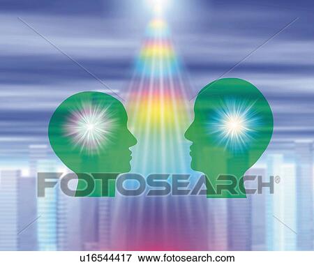 Figures of Men and Skyscrapers, CG, 3D, Lens Flare, Differential Focus View Large Illustration Stock Illustration - Figures of Men and Skyscrapers, CG, 3D, Lens Flare, Differential Focus. Fotosearch