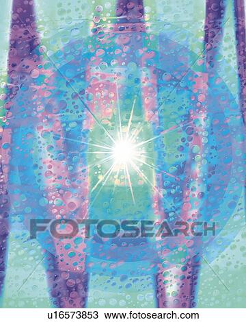 Light and Pattern, CG, Lens Flare View Large Illustration Drawing - Light and Pattern, CG, Lens Flare. Fotosearch